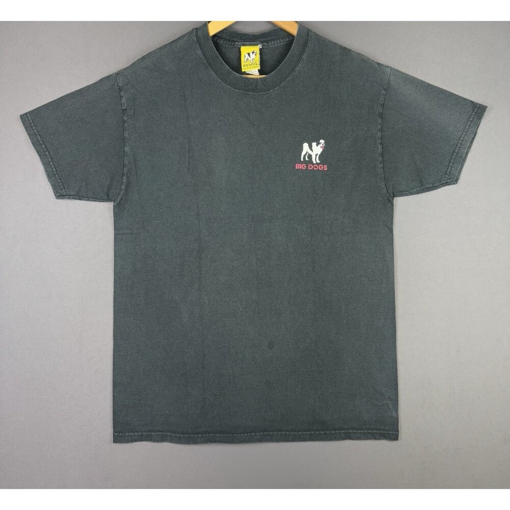 Vintage Y2K Big Dogs What Attitude Looks Like Fun Joke Humor Saying Promo Rare T - Picture 2 of 10